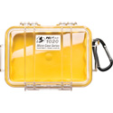 Photo of Pelican 1020 Micro Case - Clear Case/Yellow Liner