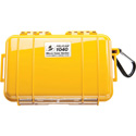 Photo of Pelican 1040 Micro Case - Yellow Case/Black Liner