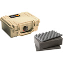 Photo of Pelican 1120WF Protector Case with Foam - Desert Tan