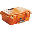 Pelican 1400NF Protector Case with No Foam - Orange