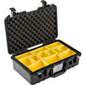 Photo of Pelican 1485WD Air Case with Padded Divider Set - Black