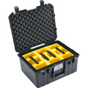 Photo of Pelican 1557WD Air Case with Padded Divider Set - Black