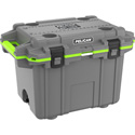 Pelican 50QT Elite Cooler - Dark Grey/Green