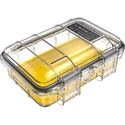 Photo of Pelican M40 Micro Case - Clear Case/Yellow Liner