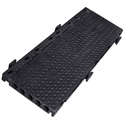 Penn-Elcom CROSS5K Cross-5 39in Long 5 channel Modular Cable Crossover Black Base ONLY with Black Lid