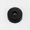 Penn-Elcom F1686/20 20mm High Large Rubber Foot with Steel Washer