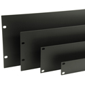 Penn Elcom R1275/1UK 1RU Flat Aluminum Rack Panel - Black