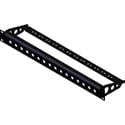 Penn Elcom R2280-1U-24 1RU Rack Panel Punched for 24 BNC Connectors Cable Support Bar