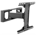 Peerless HPF650 Flat Panel Pullout Pivot Monitor Mount for 32 to 55 Inch Displays - Black