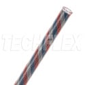 Photo of Techflex PTN0.13 1/8-Inch Flexo PET Expandable Tubing - Patriot - 100-Foot