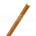 Photo of Techflex PTN0.25 1/8 Inch / 7/16 Inch Expandable Tubing - 100 Foot Roll - Orange