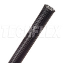 Photo of Techflex PET4 1/2 Inch by 1 1/4 Inch Expandable Tubing - Black - 100 Foot Roll