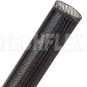 Techflex PTN1.25 3/4 Inch / 1-1/4 Inch Expandable Tubing - Carbon - 50 Foot