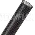 Photo of Techflex PTN1.25 3/4 Inch / 1-1/4 Inch Expandable Tubing - Carbon - 50 Foot