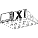 Photo of Phabrix PHQXK7 3U 19-inch Rackmount Kit for the QXP Portable Waveform Monitor