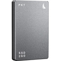 Photo of Angelbird PKTU31MK2-1000PK SSD2GO PKT MK2 Portable and Rugged SSD w/ Full USB-C 3.2 Gen 2 Compatibility - Grey - 1 TB