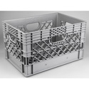 Connectronics PLA-24 24 Quart Film Studio & Video Production Milk Crate - Gray