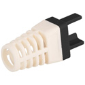 Photo of Platinum Tools 100030BK-C Strain Relief for EZ-RJ45 Cat 6 Connector (50pc Black)