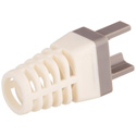 Photo of Platinum Tools 100030GY-C Strain Relief for EZ-RJ45 Cat 6 Connector (50pc Grey)