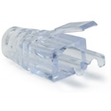 Photo of Platinum Tools 100035 Clear Strain Relief  for EZ-RJ45 Cat5e Connector (50 Pack)