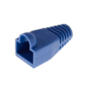 Photo of Platinum Tools 105092 RJ45 Large Cat6 Boot / 7.0mm Max OD - Blue - 100 Pack