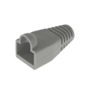 Photo of Platinum Tools 105094 RJ45 Large Cat6 Boot / 7.0mm Max OD - Gray - 100 Pack