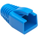 Photo of Platinum Tools 105106 RJ45 Large Cat6A/7 Boot / 8.5mm Max OD - Blue - 100/Pack