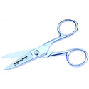 Photo of Platinum Tools 10517C Electrician Scissors - cuts solid wire up to 16 AWG & stranded up to 12 AWG - Strips 19 & 23 AWG