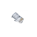 Photo of Platinum Tools 106153J RJ45 Modular CAT5e Connector for Round Stranded Cable - 100 Piece Jar