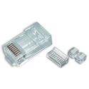 Platinum Tools 106170 RJ45 8P8C - Cat6 High Performance - Round-Stranded 3-Prong - 500ct Bag