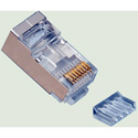 Photo of Platinum Tools 106208C RJ45 Cat6 Shielded 2 Piece High Performance Connector - 10 Pack