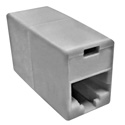 Photo of Platinum Tools 106211C In-Line Coupler RJ45 Cate 5e - Light Almond - 2 Per Pack