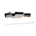 Photo of Platinum Tools 106230 Shielded Cat6A Flex Connector - Each