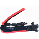 Photo of Platinum Tools 16213C SmartSeal Compression Crimp Tool for RG59/RG6/RG11 Cable & BNC/F Connectors