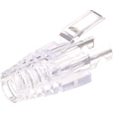 Photo of Platinum Tools 202036J Strain Relief for EZ-RJ45 Cat 6 Connectors Clear - 100 Pack