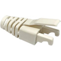 Photo of Platinum Tools 202036WHJ Strain Reliefs for RJ45 Connectors White - Jar of 100