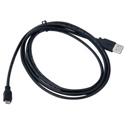 Pliant Technologies CAB-USB6-CHG USB to USB Micro Cable for use with Radio Packs - 6 ft (1.8 m)