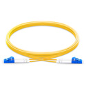 Pliant Technologies PAC-SMF-6LC 9/125 Single Mode Duplex LC to LC Fiber Patch Cable - Yellow - 6 ft. (2 m)