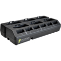 Pliant PBT-RPC-66PK 6-Bay Drop-In Charger with Li-Ion Battery 6-Pack