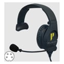 Pliant Technologies PHS-SB110-4M SmartBoom Pro Single-Ear Dynamic Headset - 4-Pin XLR Male Connector