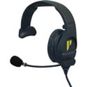 Pliant Technologies PHS-SB110E-DMG SmartBoom PRO Single Ear Headset with Dual 3.5mm Gold Plated Connector