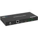 PureLink HCE III-P Rx HDBaseT to HDMI 2.0/4K/60 4:4:4/HDCP 2.2/RS232/Audio Extraction/Local HDMI Input Receiver with PoE