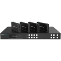 PureLink HTX III-4400 HDTools 4x4 UHD 4K60 4:4:4 HDMI 2.0b HDCP 2.2 to HDBaseT Matrix Switcher with Audio De-embed