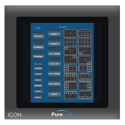 PureLink iCON T4W 4-Inch Wall Mount Touch Screen Controller with iCON EZControl