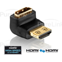 PureLink PI040 HDMI Male to HDMI Female 270 Degree Adapter with TotalWire Technology
