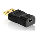 PureLink PI085 HDMI Male to Micro HDMI Female Port Saver Adapter with TotalWire Technology