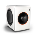 Photo of Palmer Audio Orbit 11 Active Coaxial 3-Way Studio Monitor with 8 Inch Woofers - White