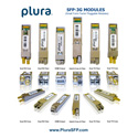 Photo of Plura SFP-3G-2TX-HD-BF-LR-C SFP Module - 3Gbps SDI Dual Coaxial Transmitter with Reclocker HDBNC