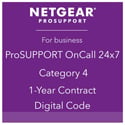 Netgear PMB0314-10000S ProSupport OnCall 24x7 Category 4 - Technical Support - 1 year