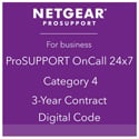 Netgear PMB0334-10000S ProSupport OnCall 24x7 Category 4 - Technical Support - 3 Year